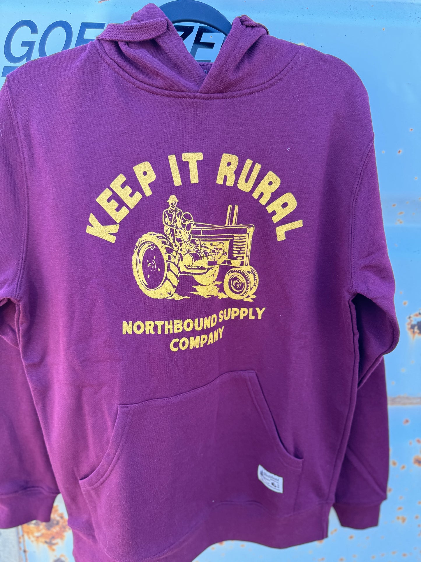 Keep it rural hoodie