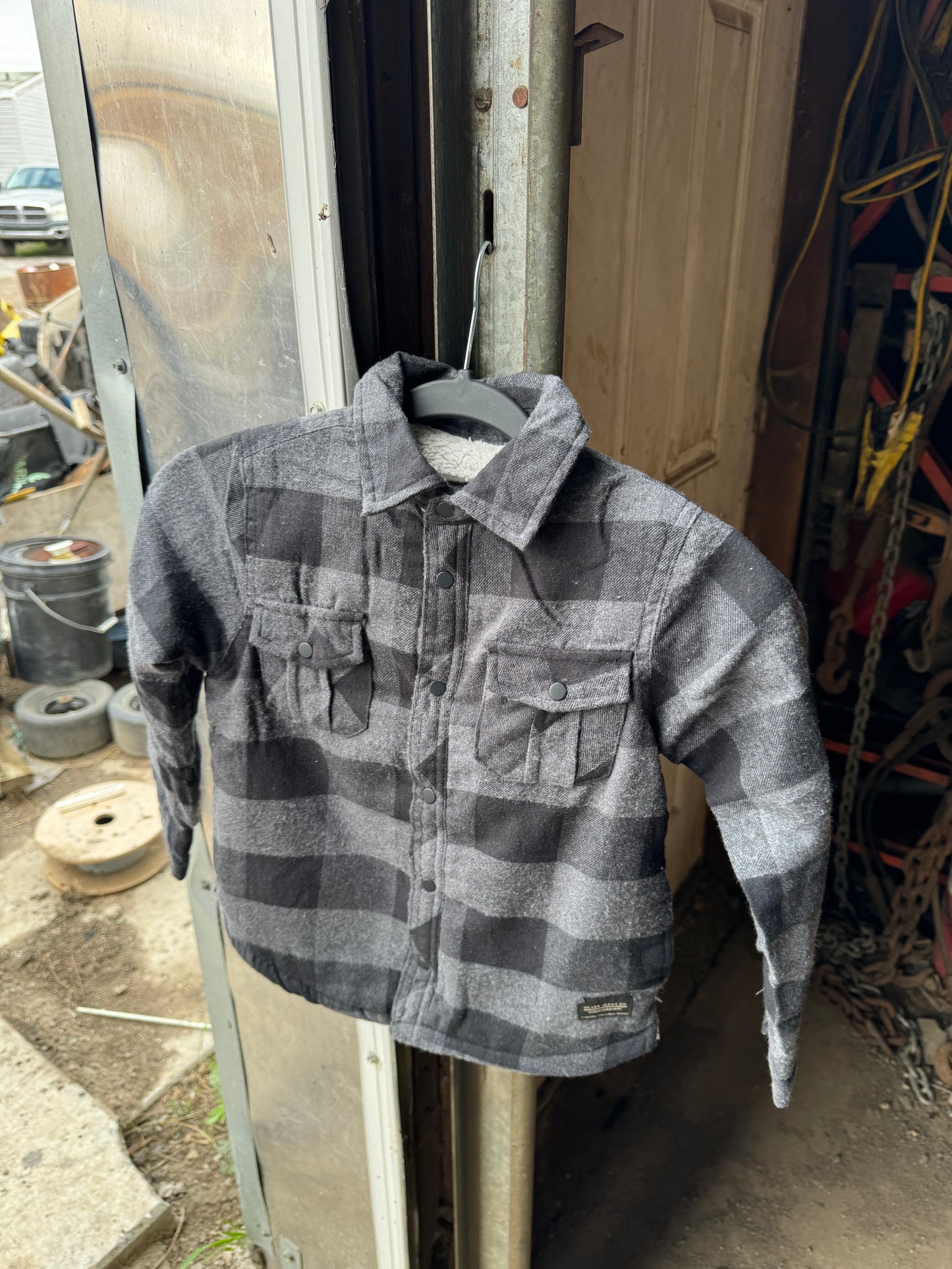 Boys Plaid Jacket