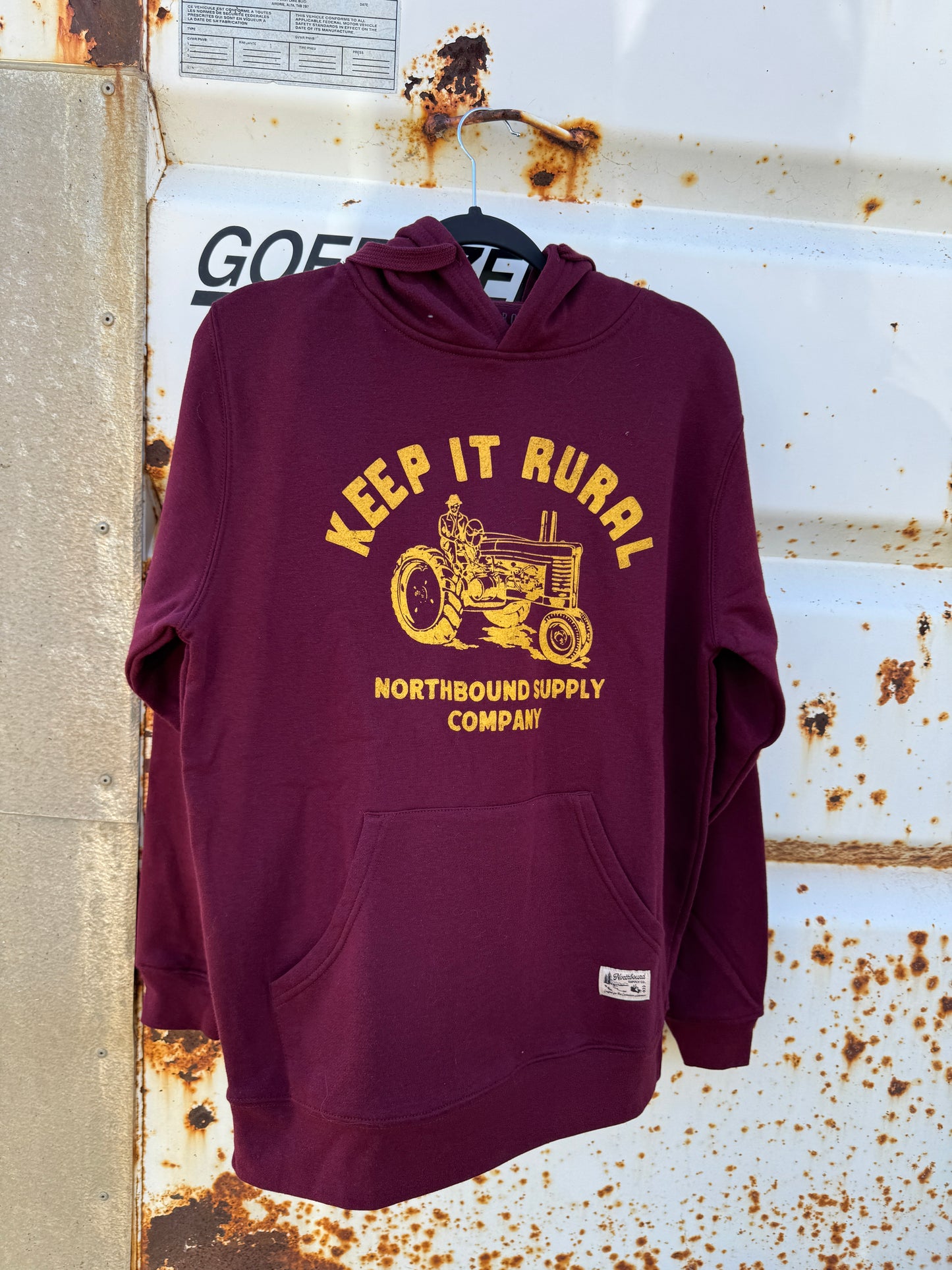 Keep it rural hoodie