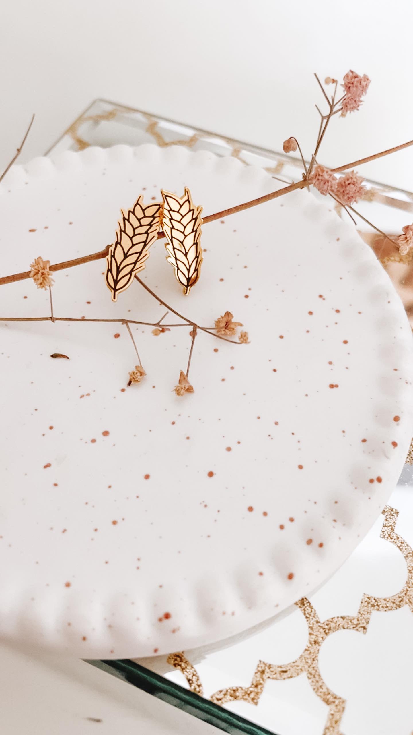 Wheat earrings