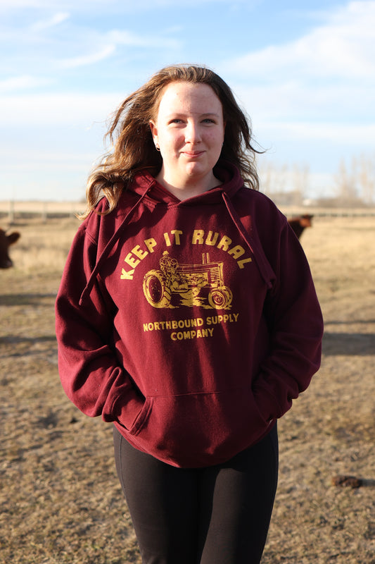 Keep it rural hoodie