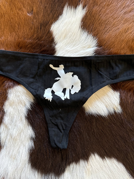 Bronc rider thong