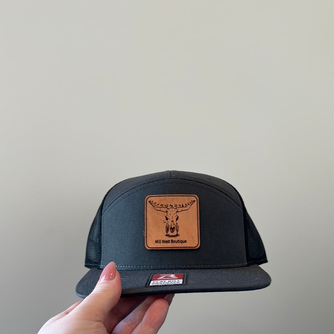 Flat bill mill west hat