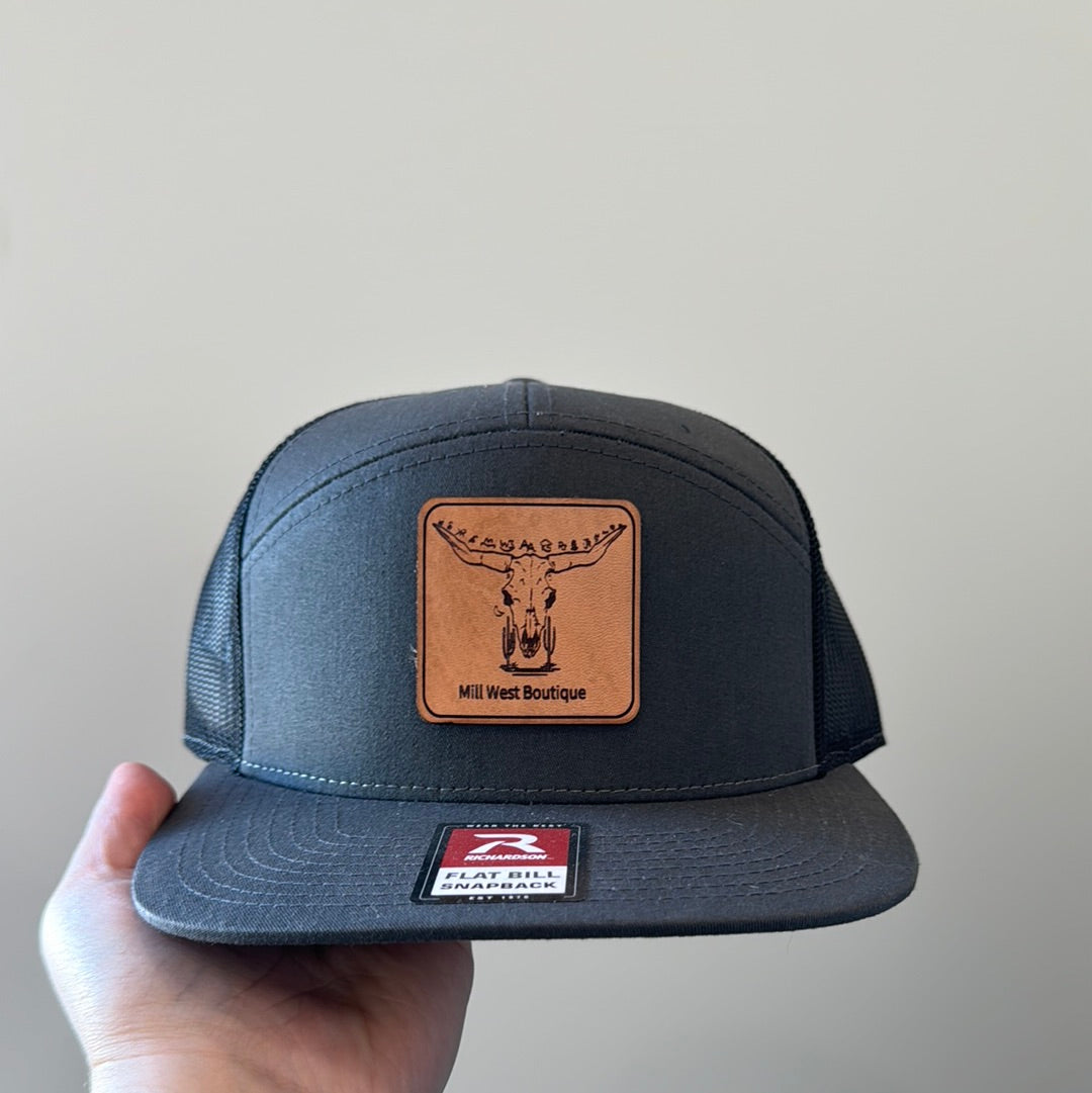 Flat bill mill west hat