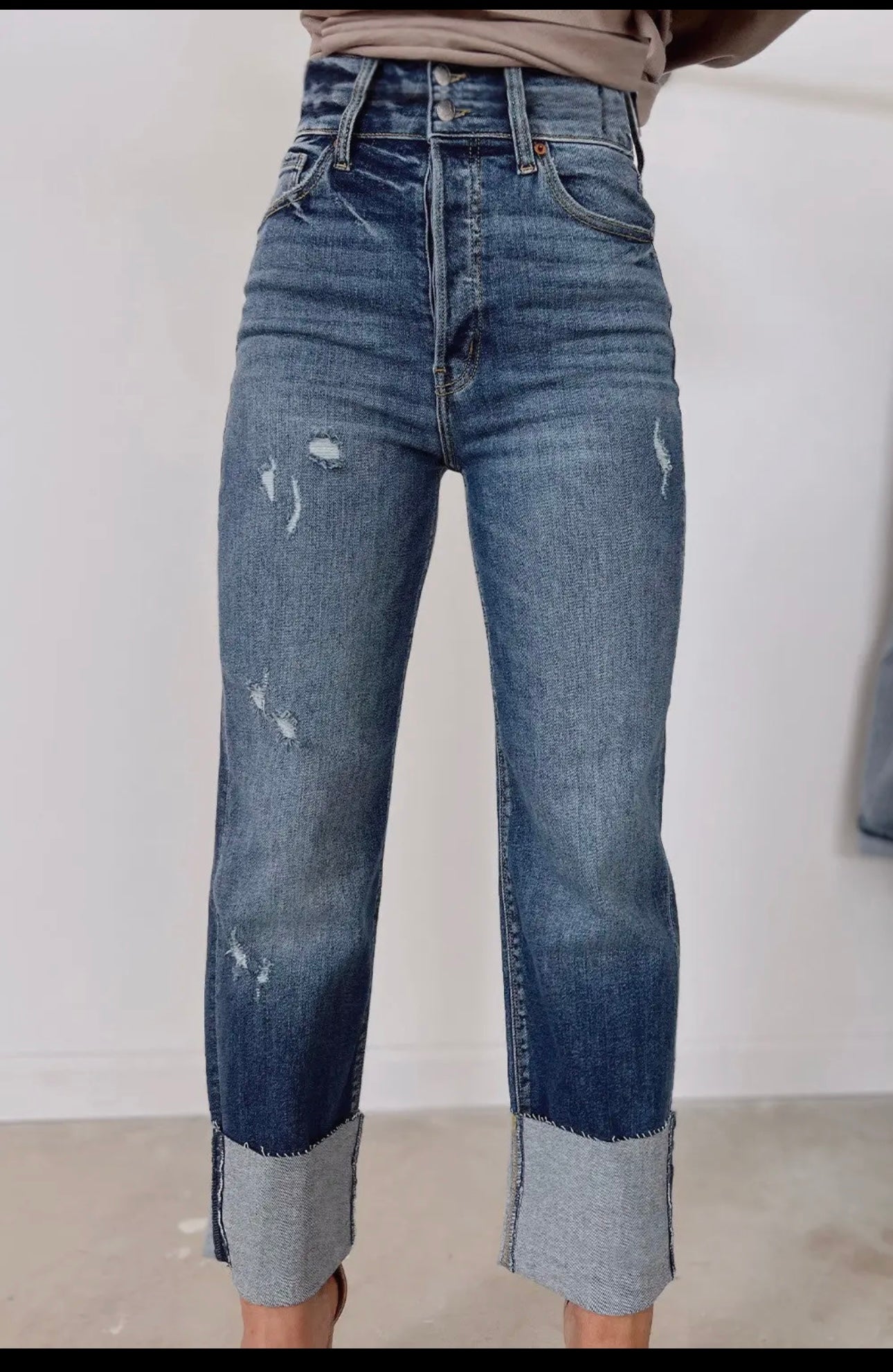 Trendi cuffed Jean