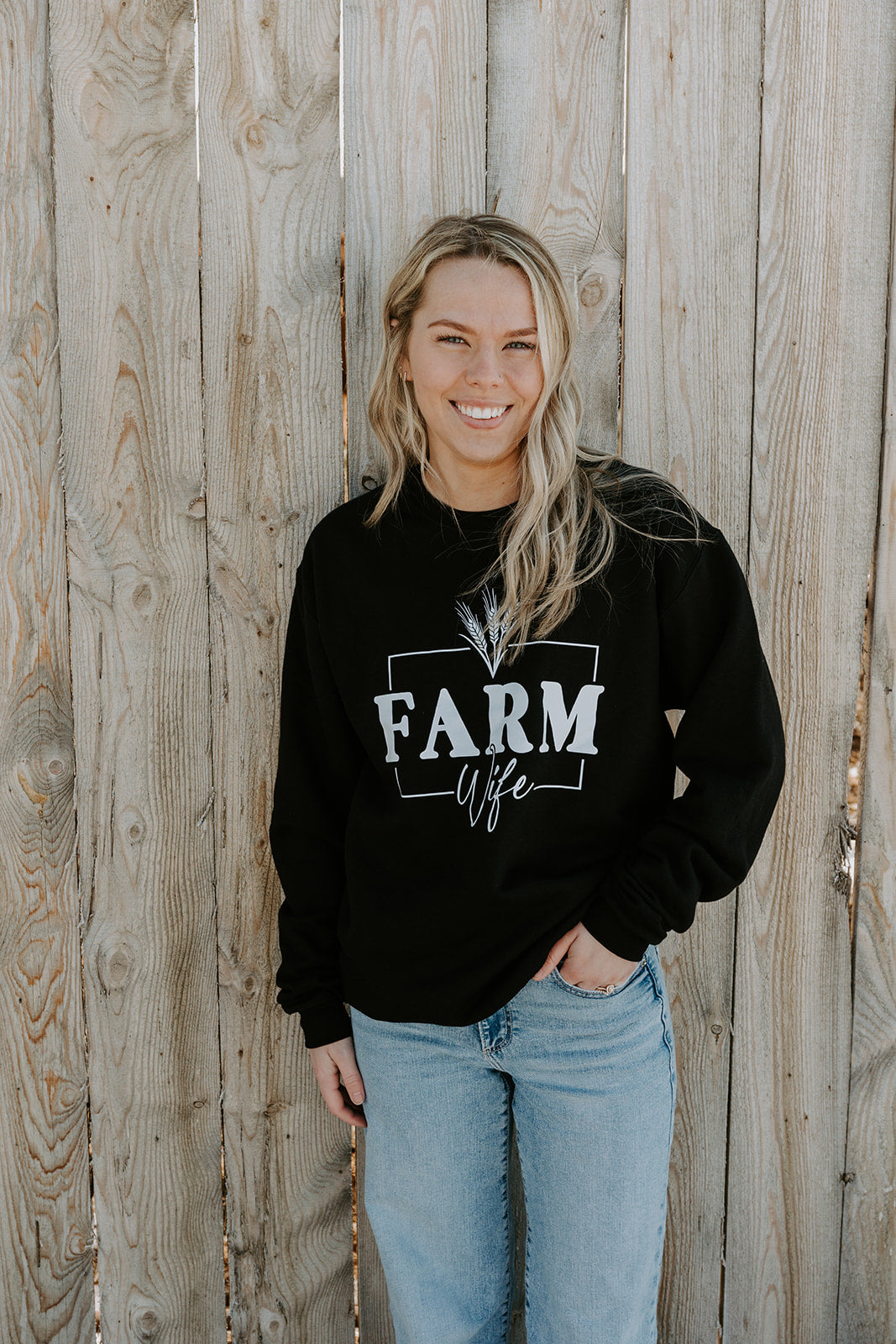 Farm wife Crewneck