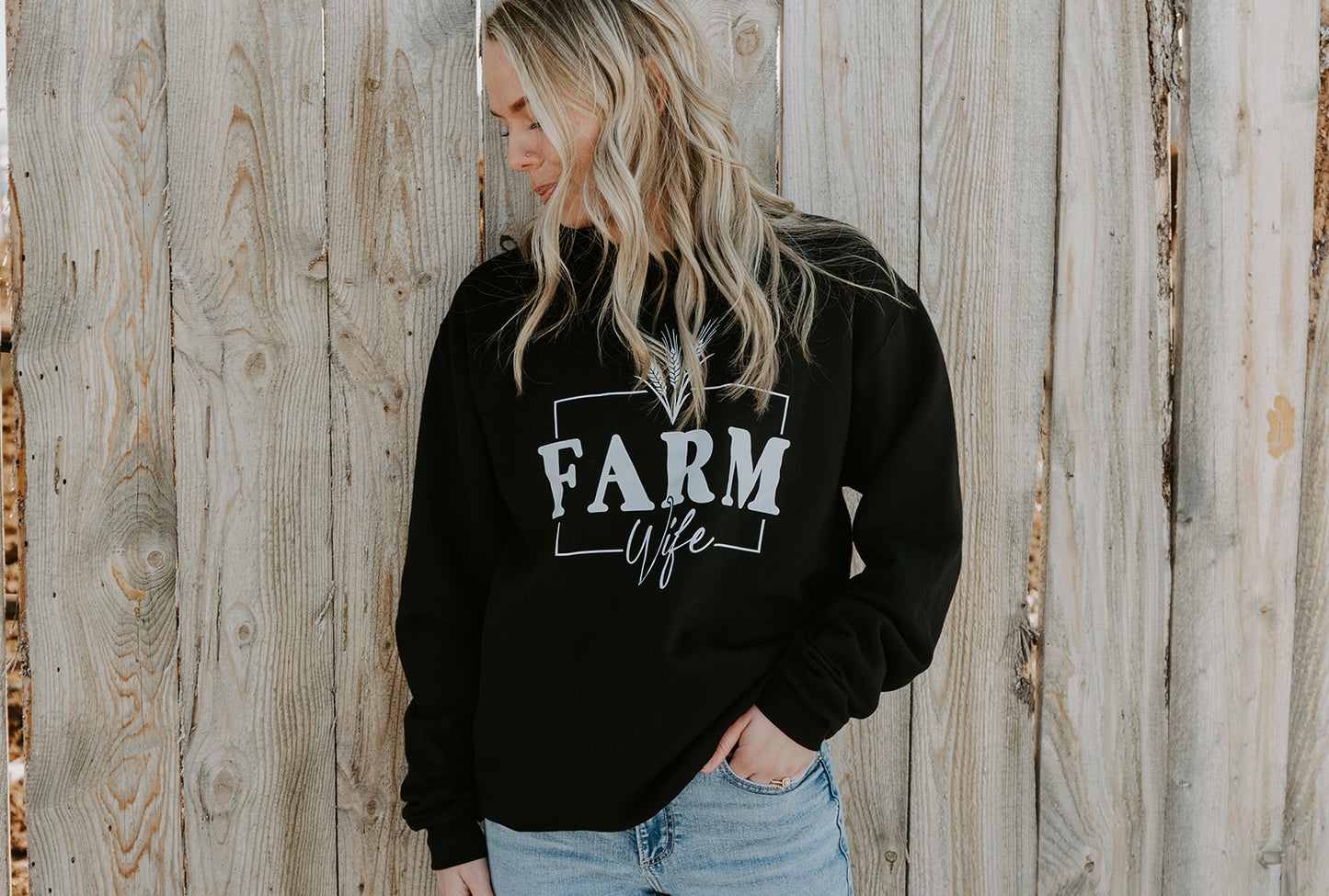 Farm wife Crewneck