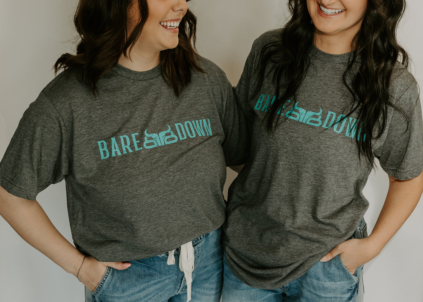 Baredown charcoal/teal T Shirt