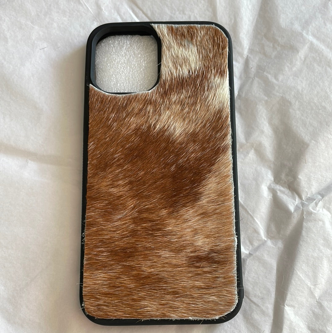 Assorted hair on hide iPhone cases